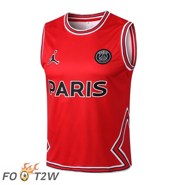 Gilet Foot Paris PSG Rouge 2022/2023