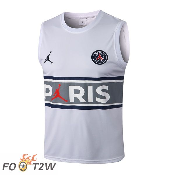 Gilet Foot Paris PSG Blanc 2022/2023