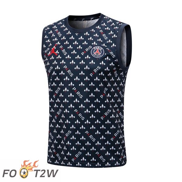 Gilet De Foot Paris PSG Bleu Royal 2022/2023