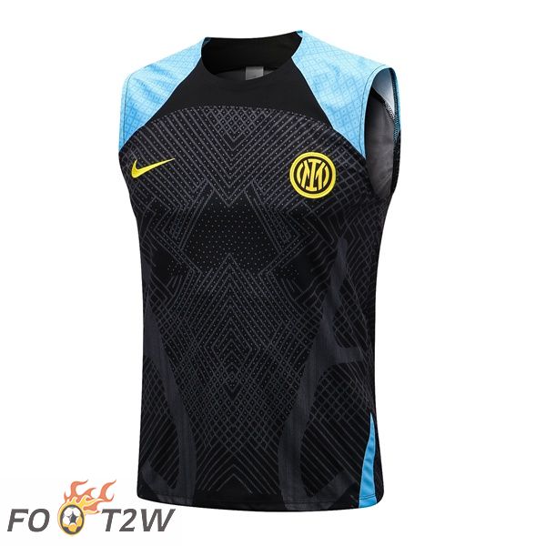 Gilet De Foot Inter Milan Noir 2022/2023