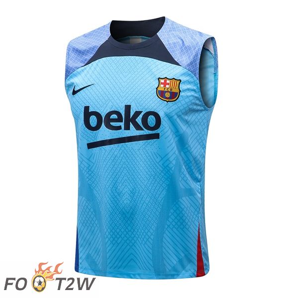 Gilet De Foot FC Barcelone Bleu 2022/2023