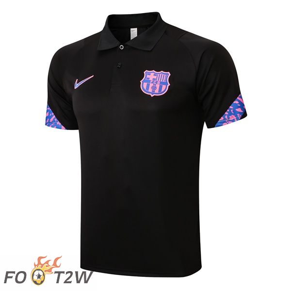 Polo Foot FC Barcelone Noir 2021/2022