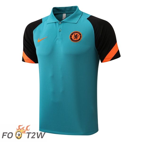 Polo Foot FC Chelsea Vert 2021/2022