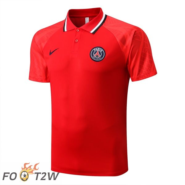 Polo Foot Paris PSG Rouge 2022/2023