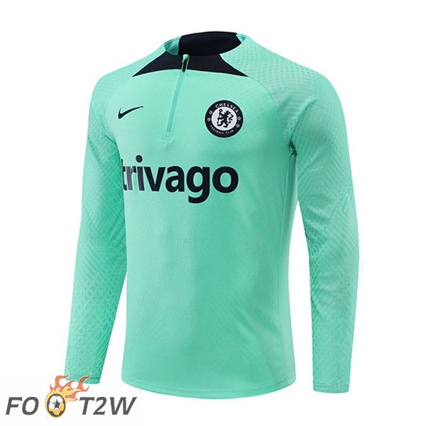 Training Sweatshirt FC Chelsea Vert 2022/2023