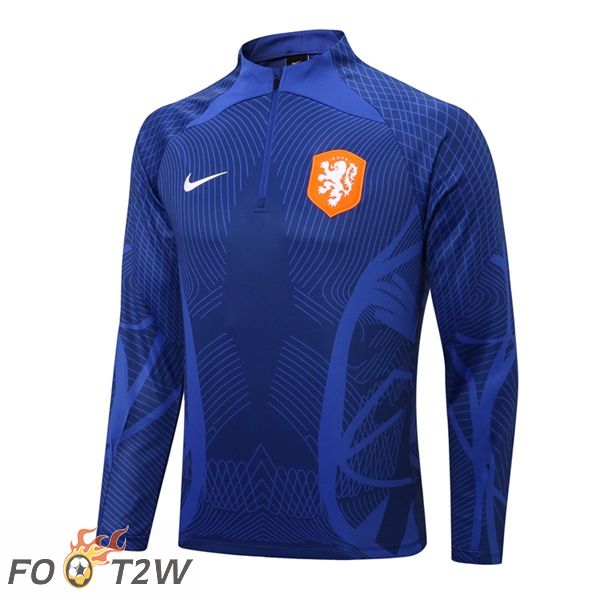 Training Sweatshirt Pays-Bas Bleu 2022/2023