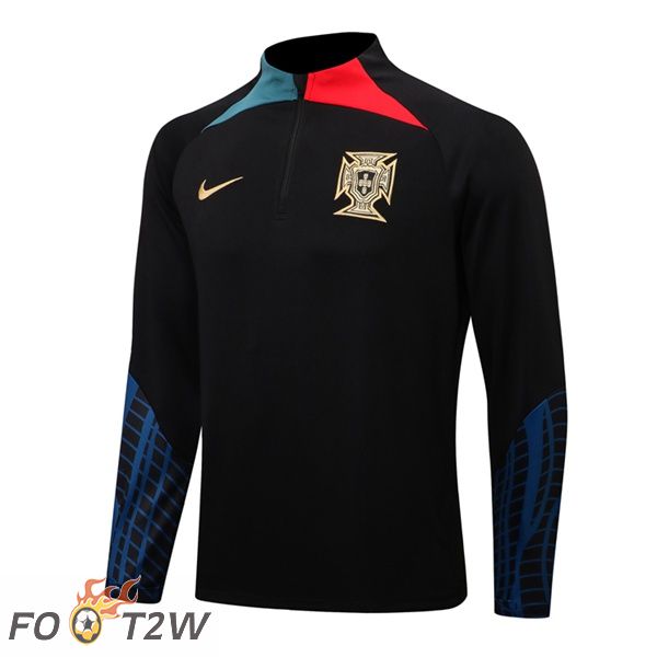 Training Sweatshirt Portugal Noir 2022/2023