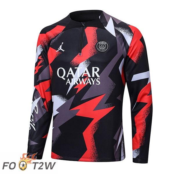 Training Sweatshirt FC Barcelone Rouge Gris 2022/2023