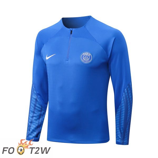 Training Sweatshirt Homme Paris PSG Bleu 22/23