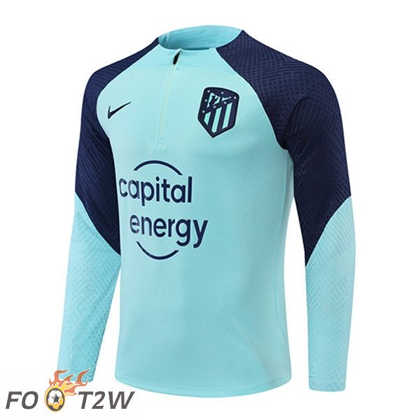 Training Sweatshirt Homme Atletico Madrid Bleu 22/23