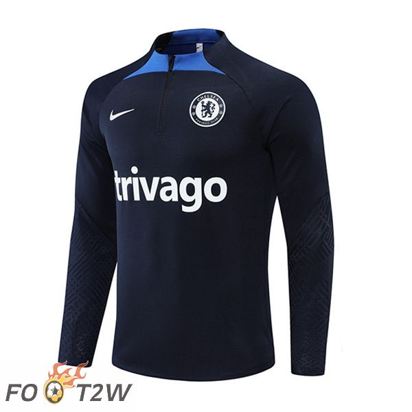 Training Sweatshirt Homme FC Chelsea Bleu Royal 22/23