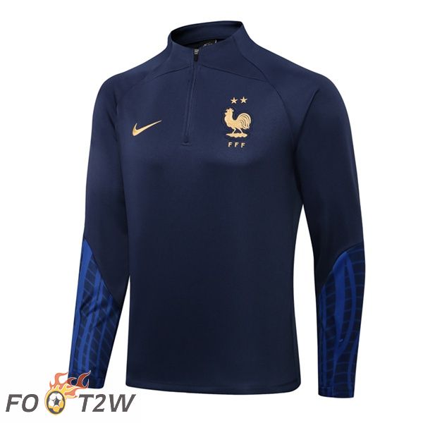 Training Sweatshirt France Bleu Royal 2022/2023