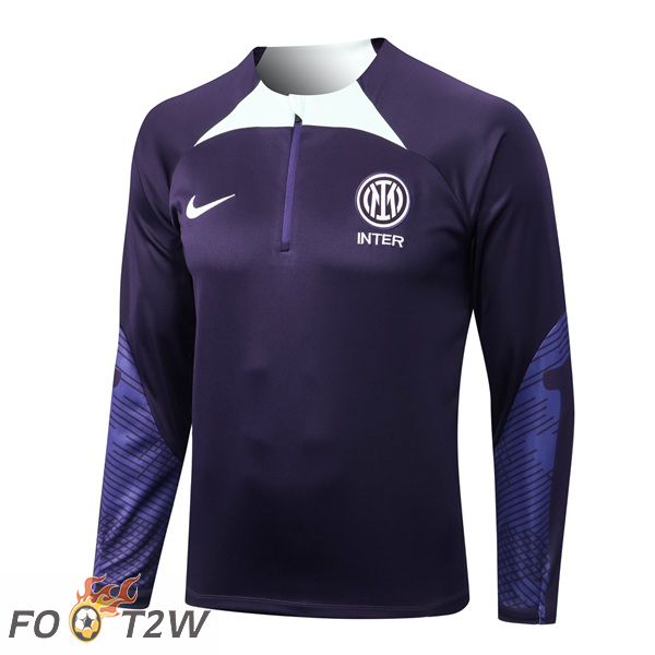 Training Sweatshirt Inter Milan Pourpre 2022/2023