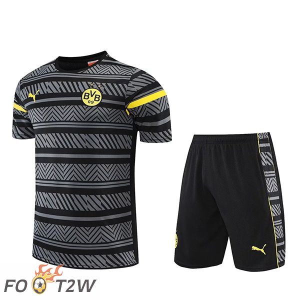 Ensemble Training T-Shirts FC Chelsea + Shorts Noir 2022/2023