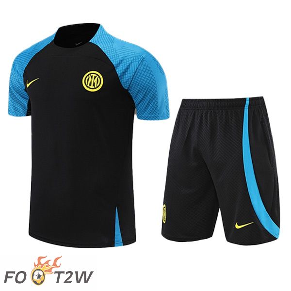 Ensemble Training T-Shirts Inter Milan + Shorts Noir 2022/2023