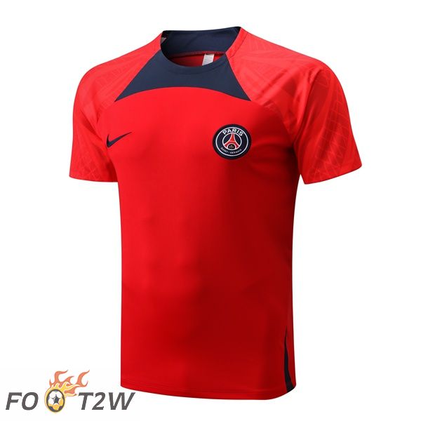 Training T-Shirts Paris PSG Rouge 2022/2023