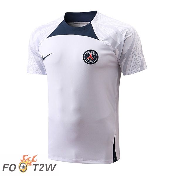 Training T-Shirts Paris PSG Blanc 2022/2023