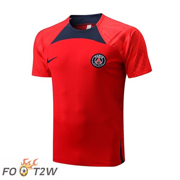 Training T-Shirts Paris PSG Rouge 2022/2023