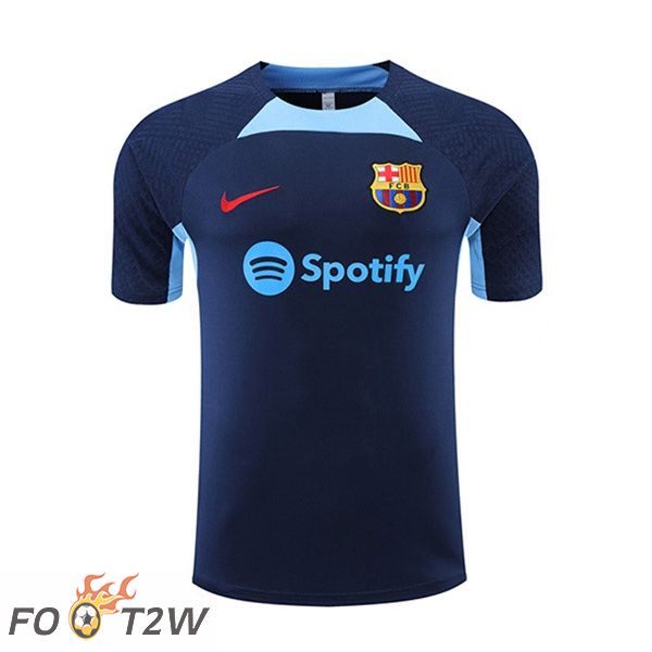 Training T-Shirts FC Barcelone Bleu Royal 2022/2023