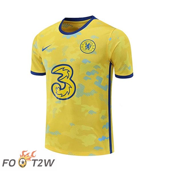 Training T-Shirts FC Chelsea Jaune 2022/2023