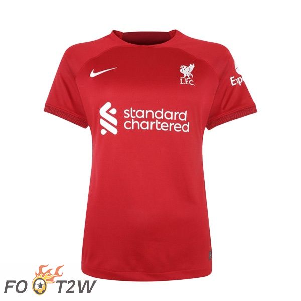 Maillot de Foot FC Liverpool Femme Domicile Rouge 2022/2023