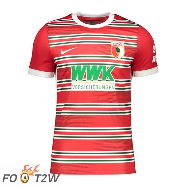 Maillot de Foot FC Augsburg Domicile Rouge 2022/2023