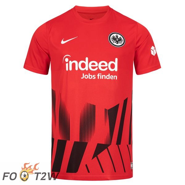 Maillot Foot Eintracht Frankfurt Third Rougec 2022/2023