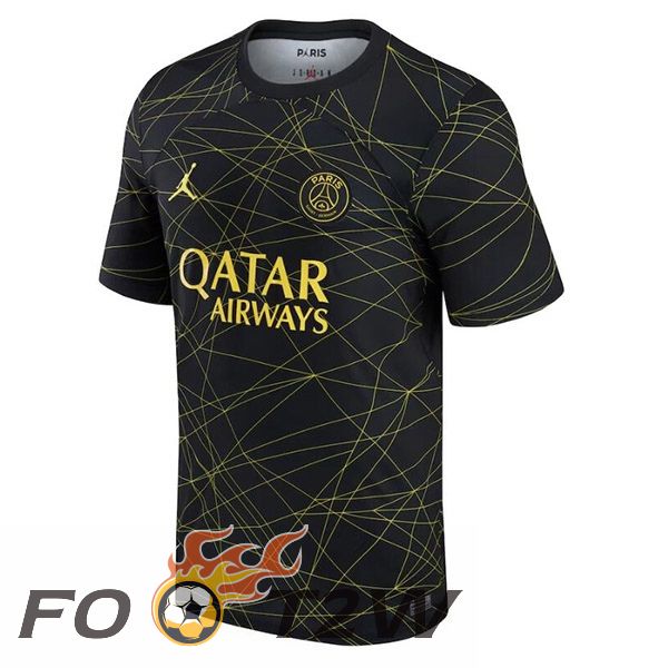 Maillot De Foot Paris PSG Quatrieme Noir 2022/2023