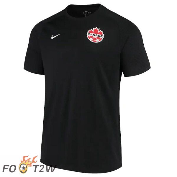 Maillot Foot Equipe De Canada Third Noir 2022/2023