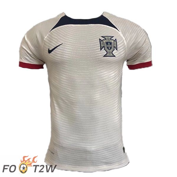 Maillot Foot Equipe de Portugal Exterieur Blanc Version Fuite 2022/2023