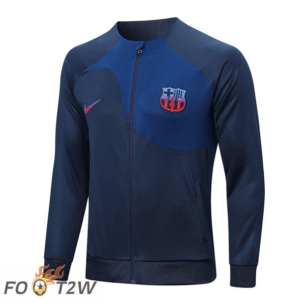 Veste Foot FC Barcelone Bleu Royal 2022/2023