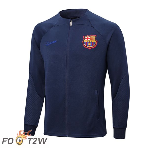 Veste Foot FC Barcelone Bleu Royal 2022/2023