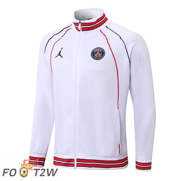 Veste Foot Paris PSG Blanc 2022/2023