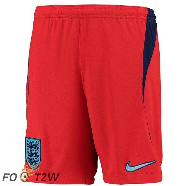 Short De Foot Angleterre Exterieur Rouge 2022/2023