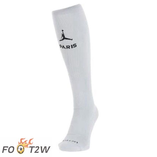 Chaussettes Foot Paris PSG Exterieur Blanc 2022/2023