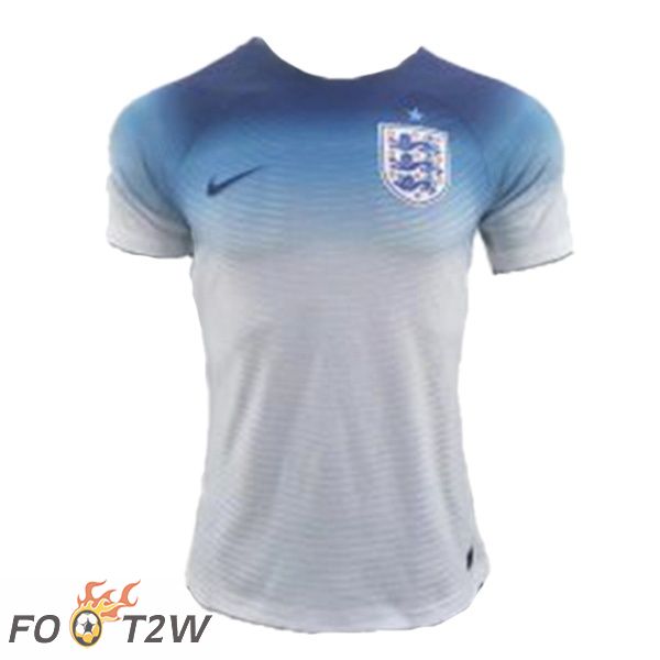 Maillot Angleterre Domicile Blanc Bleu Version Fuite Coupe du monde 2022