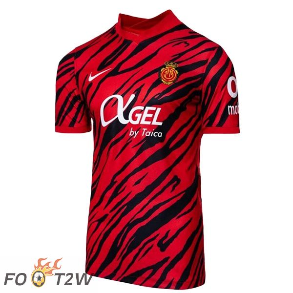 Maillot De Foot RCD Mallorca Domicile Rouge 22/23