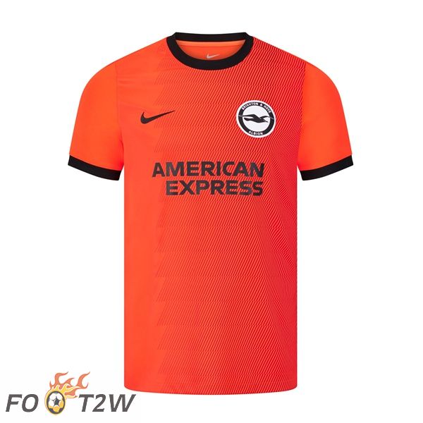 Maillot de Foot FC Brighton Exterieur Orange 2022/2023