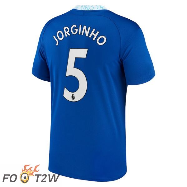 Maillot de Foot FC Chelsea (Jorginho 5) Domicile Bleu 2022/2023