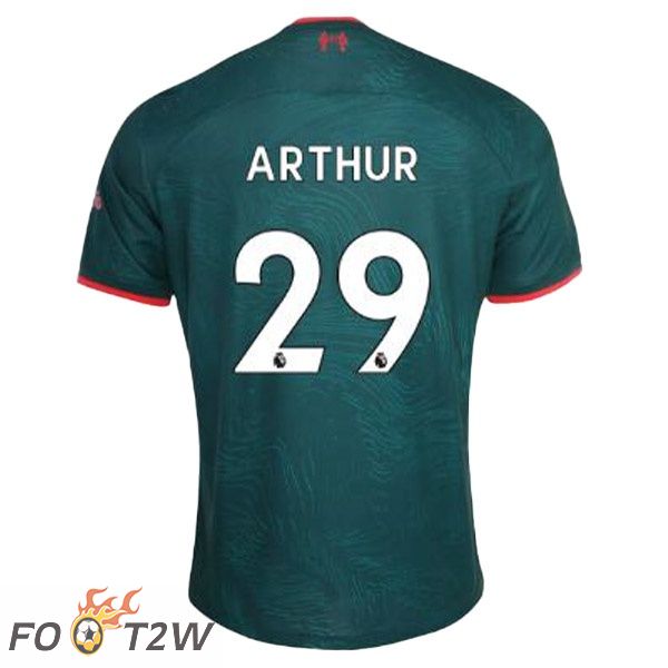 Maillot Foot FC Liverpool (ARTHUR 29) Third Vert 2022/2023