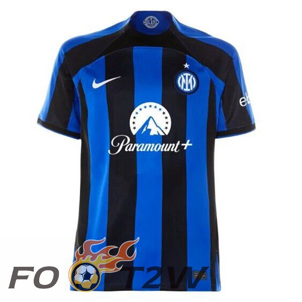 Maillot De Foot Inter Milan Édition Spéciale Noir Bleu 2022/2023