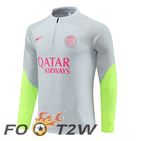 Training Sweatshirt Paris PSG Gris 2023/2024