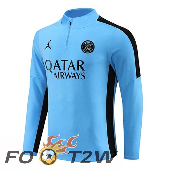 Training Sweatshirt JORDAN Paris PSG Bleu 2023/2024