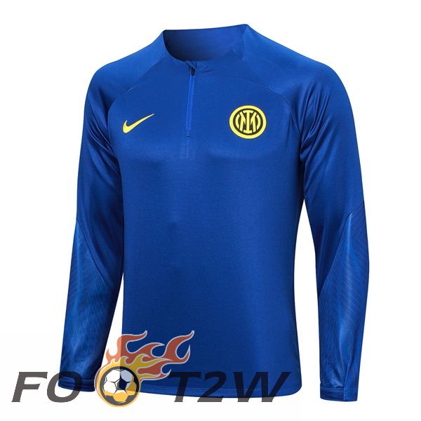 Training Sweatshirt Inter Milan Bleu 2023/2024