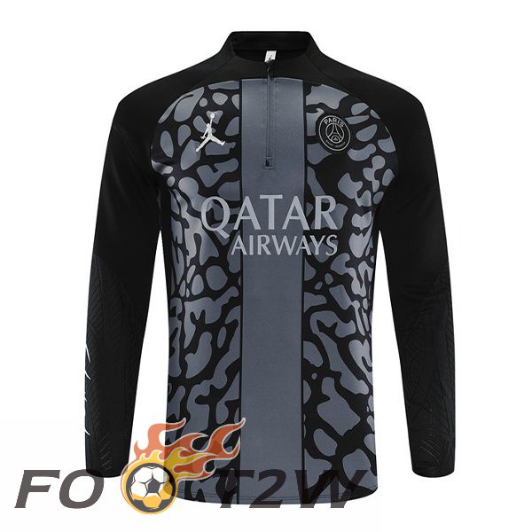 Training Sweatshirt JORDAN Paris PSG Noir 2023/2024