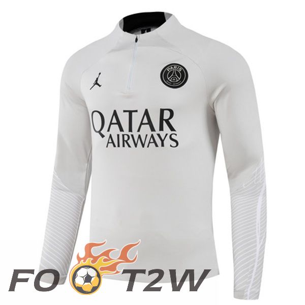 Training Sweatshirt JORDAN Paris PSG Gris 2023/2024