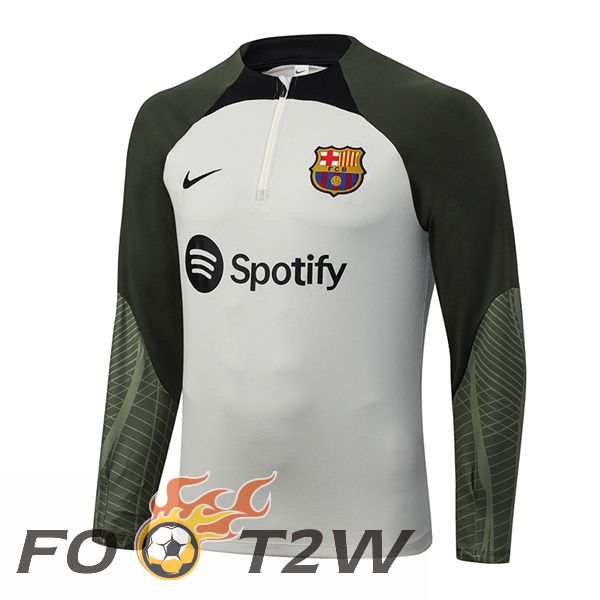 Training Sweatshirt FC Barcelone Gris 2023/2024