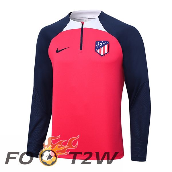 Training Sweatshirt Atletico Madrid Rouge 2023/2024