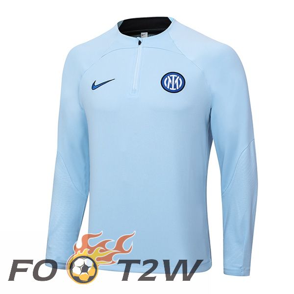 Training Sweatshirt Inter Milan Bleu 2023/2024