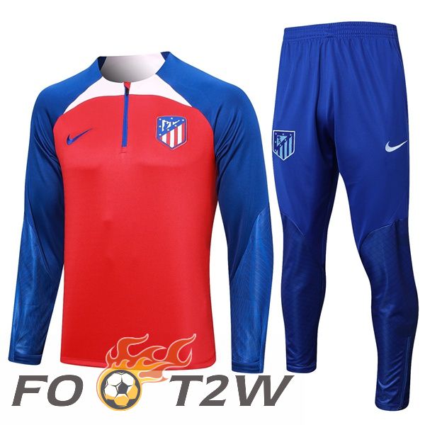 Ensemble Survetement De Foot Atletico Madrid Rouge 2023/2024